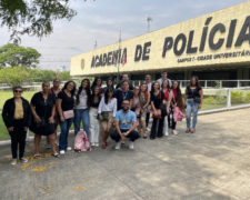 Alunos da Fundação Santo André visitam o Museu do Crime da Polícia Civil de São Paulo