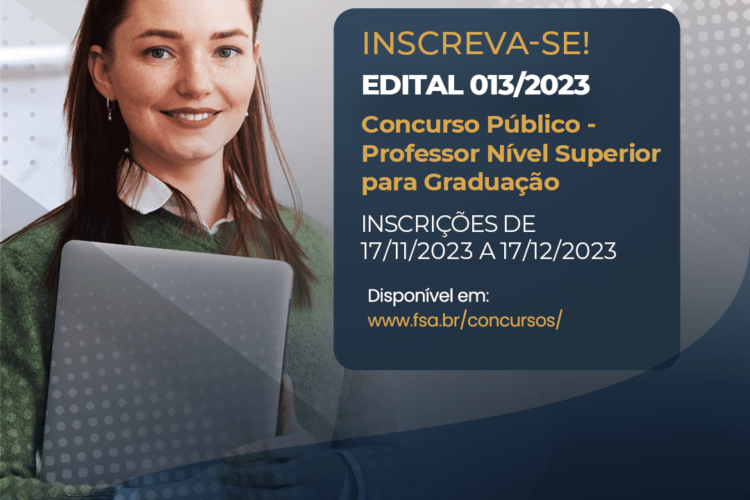 Fundação Santo André abre concurso de Professor Nível Superior para Graduação