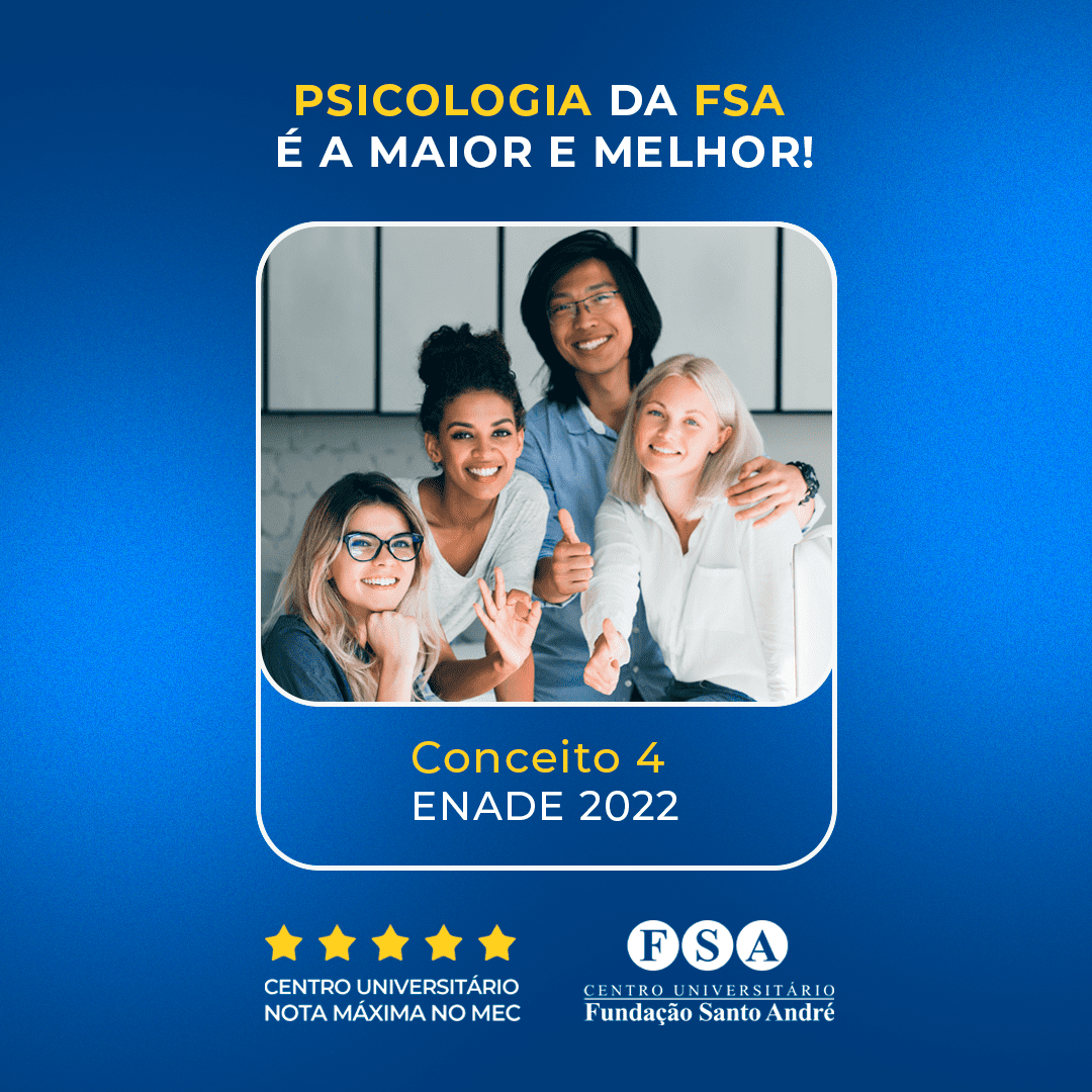 Você está visualizando atualmente Fundação Santo André tem o melhor curso de Psicologia do ABC