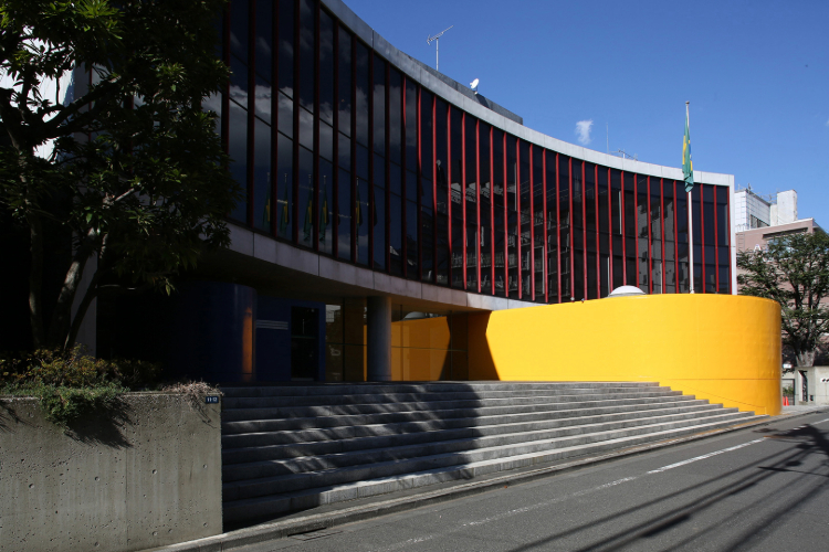 Embaixada Brasileira em Tóquio é uma das grandes obras de Ruy Ohtake