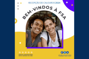 Leia mais sobre o artigo Recepção de Calouros FSA (cursos presenciais): tudo o que você precisa saber!