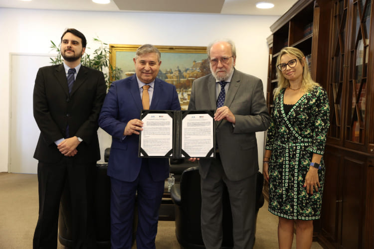 Fundação Santo André assina Termo de Cooperação com o Ministério Público do Estado de São Paulo - Reprodução/MP-SP