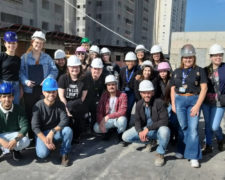 Alunos da Fundação Santo André visitam obras do Spettacolo Patriani