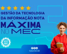 Gestão da Tecnologia da Informação nota máxima no MEC: curso da Fundação Santo André é reconhecido com nota 5