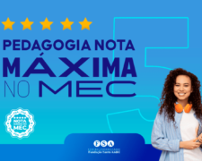 Pedagogia nota máxima no MEC: curso da Fundação Santo André é reconhecido com nota 5