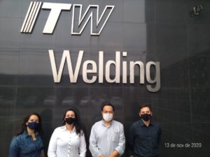 Visita Técnica ao Centro Técnico da empresa ITW Welding do Brasil (2020)