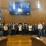 Alunos da Fundação Santo André visitam o Poder Legislativo Andreense