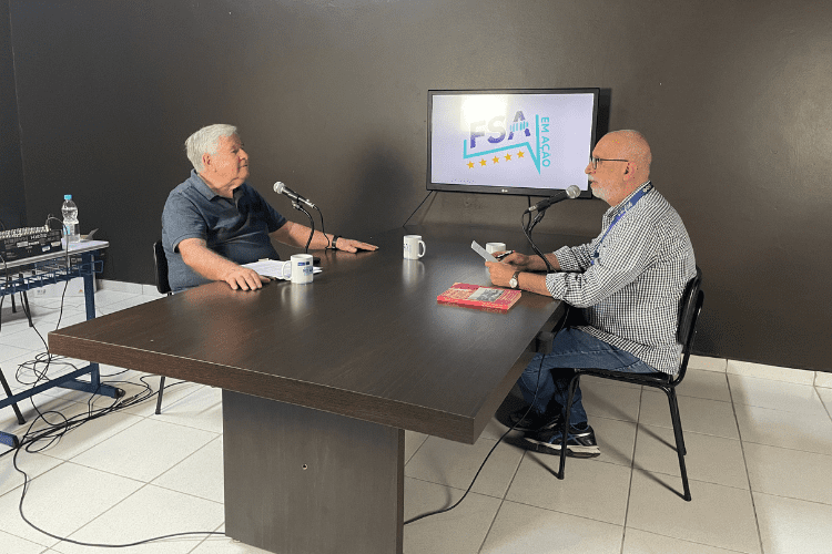 FSA em Ação recebe Ademir Medici, jornalista e memorialista brasileiro