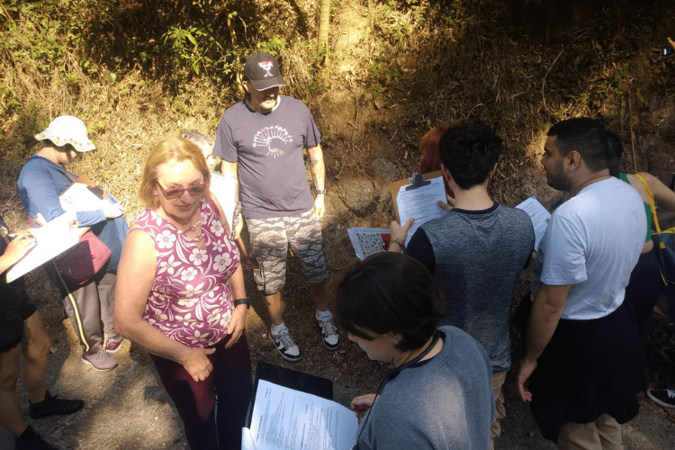 Alunos de Ciências Biológicas da Fundação Santo André em visita de estudos a Itu