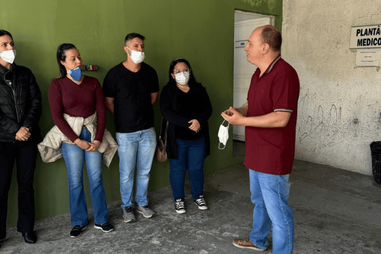 Dr. Angelo Bertholazzi recepcionou os alunos da Fundação Santo André durante visita monitorada ao IML