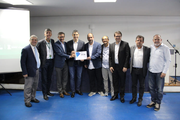 O evento de inauguração do Centro de Inovação Tecnológica contou com a presença de inúmeras pessoas influentes