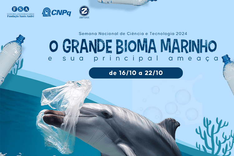 Fundação Santo André realiza exposição imersiva O Grande Bioma Marinho e Sua Principal Ameaça