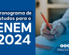 Cronograma de estudos ENEM 2024: aprenda a montar o seu!