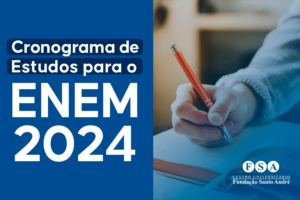 Leia mais sobre o artigo Cronograma de estudos ENEM 2024: aprenda a montar o seu!