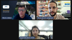 Fundação Santo André promoveu palestra online “Influenciador Digital: Comece lidando com o medo de empreender” durante a XXI Semana de Talentos - Reprodução/YouTube/Fundação Santo André