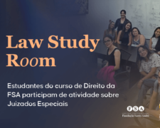 Estudantes do curso de Direito da FSA participam de atividade sobre Juizados Especiais