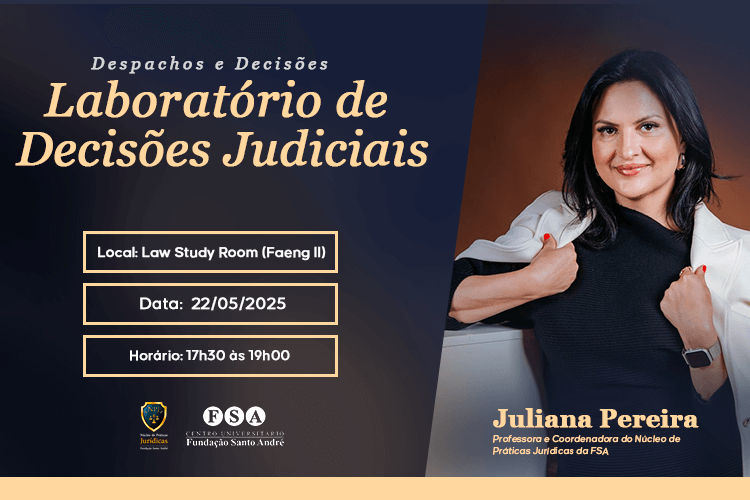 Você está visualizando atualmente Estudantes do curso de Direito da Fundação Santo André participaram da aula “Despachos e Decisões – Laboratório de Decisões Judiciais”