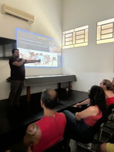 Palestra sobre extinções em massa em Taubaté