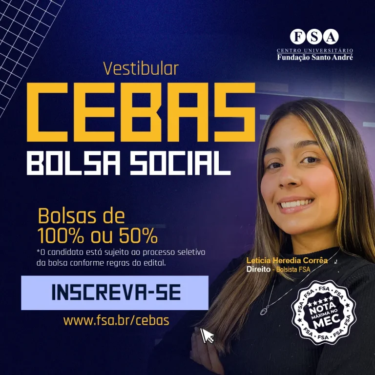 vestibular CEBAS FSA 2026