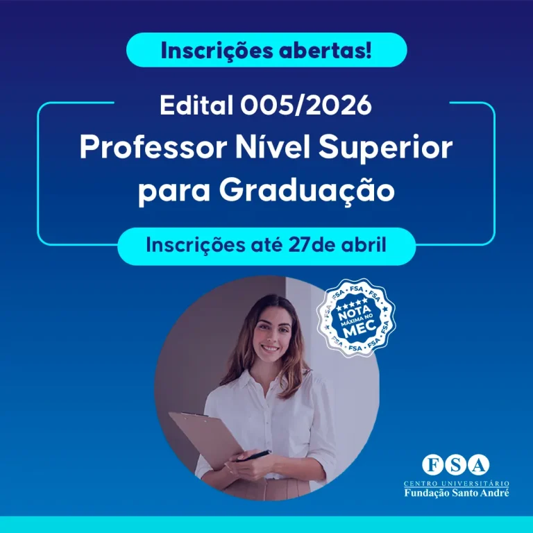 concurso docente Fundação Santo André