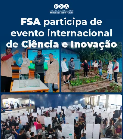 Leia mais sobre o artigo FSA participa de evento internacional de ciência e inovação
